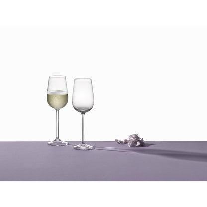 Prosecco glasses 150ml – Transparent Glass - Set of 6