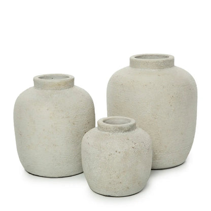 De Peaky Vaas - terracotta - L | woon-meubel.nl